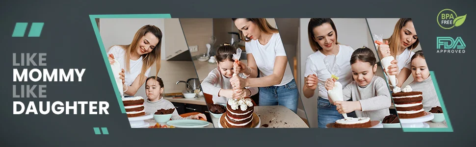 cake decorating kit, cake turntable , 24 Numbered Piping Tips,Cake leveler