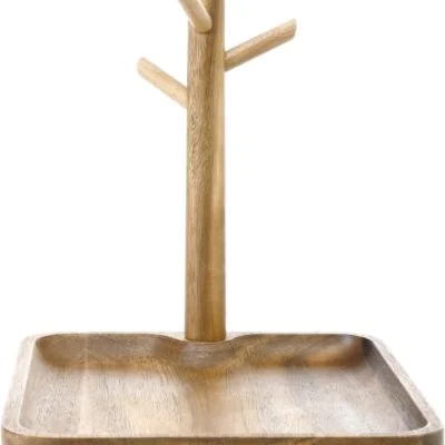 Wooden Tray Set - Keys, Jewelry, Perfume