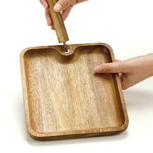 WOOD TRAY