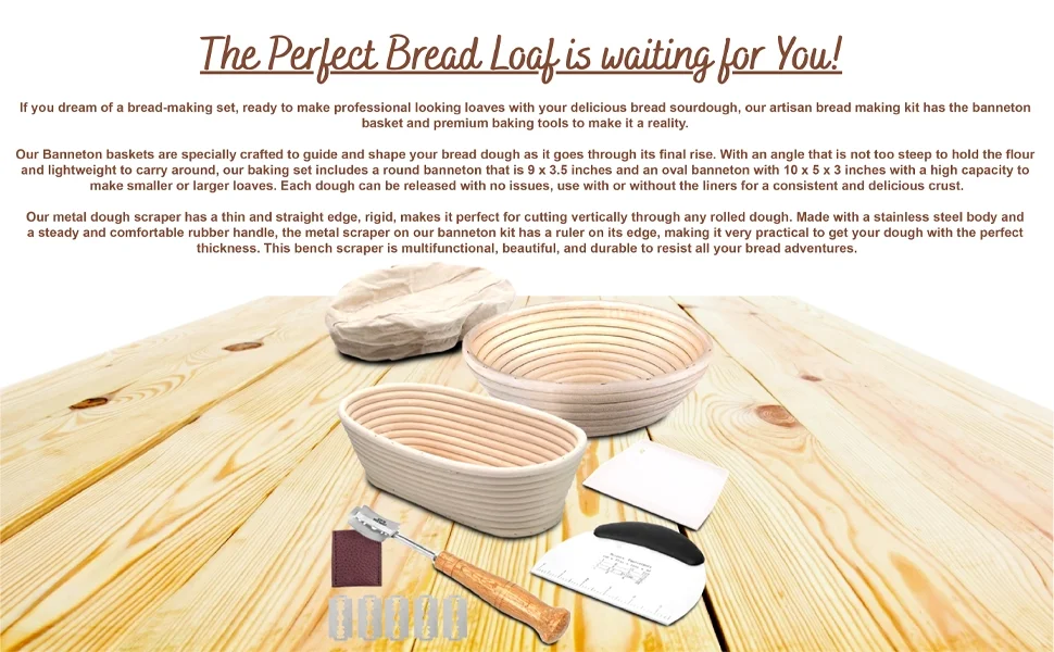 Premium Quality Bread Baking Tool Kit