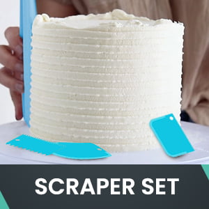 cake decorating kit, cake turntable , 24 Numbered Piping Tips,Cake leveler