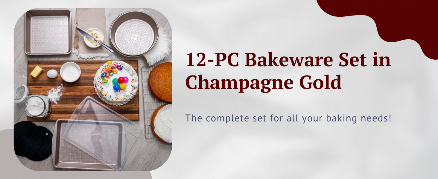 bakeware sets, casserole dish, baking pans, baking set, cupcake pan, baking sheets for oven