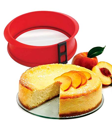 Perfect Cheesecake Water Bath Pan, Silicone, For Standard 9 Springform  Pan, Leakproof Cake Pan Bakeware (Chocolate)