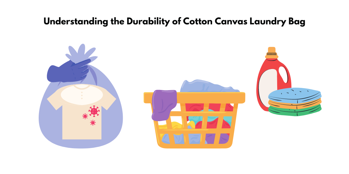canvas laundry bag